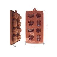 Tropical Fruits Shaped Fondant Cake Chocolate Pan Candy Soap Silicone Mold Baking Pan Cake Decoration