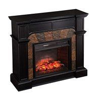 Southern Enterprises Cartwright Corner Infrared Electric Fireplace N3