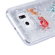 Galaxy Note 5 Case,Galaxy Note 5 Liquid Cover,PHEZEN Christmas Tree Santa Claus Design Cool Quicksand Moving Stars...
