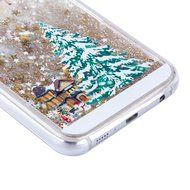 Galaxy Note 5 Case,Galaxy Note 5 Liquid Cover,PHEZEN Christmas Tree Santa Claus Design Cool Quicksand Moving Stars... N5