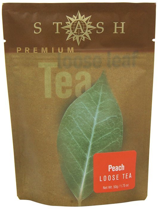 Stash Premium Peach, Loose Leaf Tea, 1.75 Ounce Pouch N2