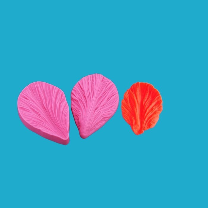 Anself Silicon Cake Mold 3D Leaf Shape Fondant Mould for Cake Decoration N3