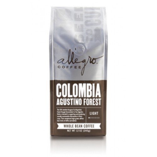 Allegro Whole Bean Coffee, 2-12oz Bags (Organic Breakfast Blend) N10
