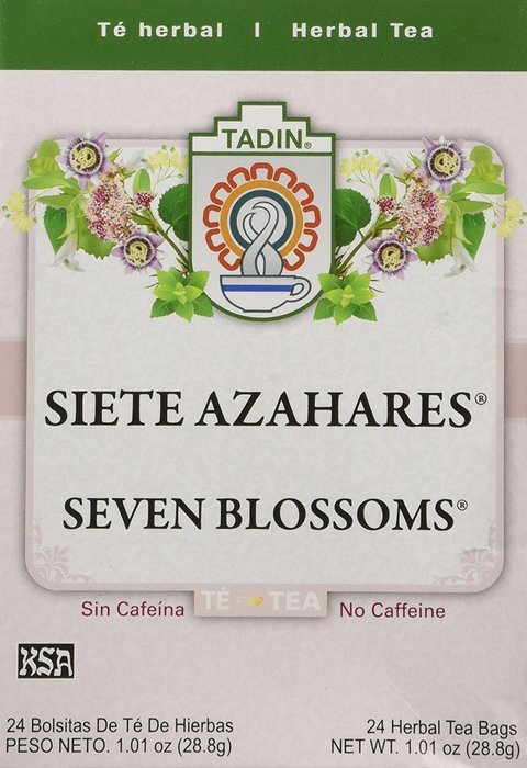 Tadin Seven Blossoms Tea To bed Time 24 Bags - Te Para Dormir