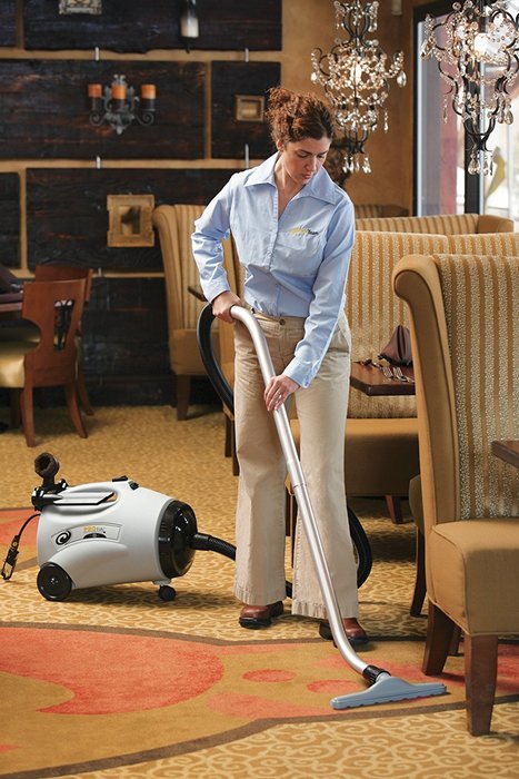 ProTeam Canister Vacuum Cleaner, ProVac CN Vacuum Canister with Restaurant Tool Kit / Canister Vacuum Attachments... N3