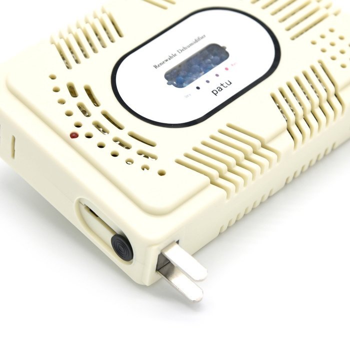 Patu Mini Renewable and Eco-friendly Wireless Dehumidifier - Best Air Purifier, protect the closets, cameras,... N12