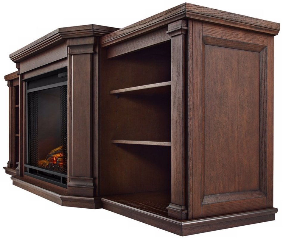 Real Flame Valmont Entertainment Center Electric Fireplace N3