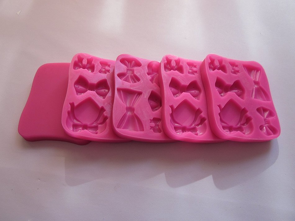 10 pcs 100% silicone cake decorating mould,FDA+free shipping