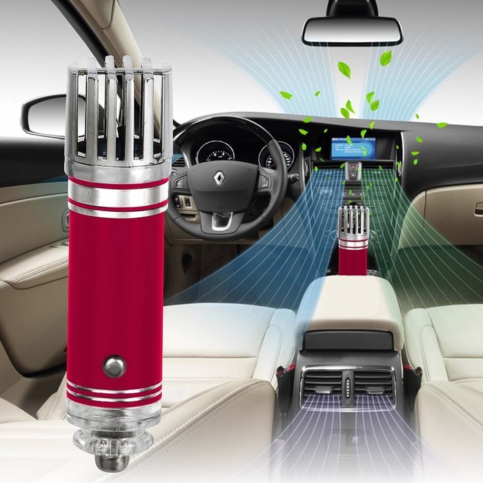 Car Air Purifier, LSoug Mini Air Freshener Ionize Air Purifier ...
