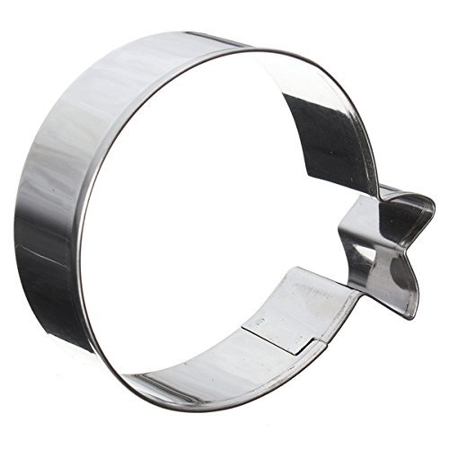 Stainless Steel Balloon Round Cake Cookie Cutter Baking Biscuit Decoration Mould shopping N2