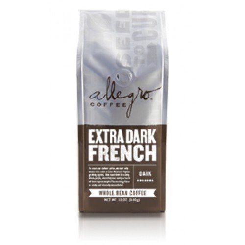 Allegro Whole Bean Coffee, 2-12oz Bags (Organic Breakfast Blend) N15