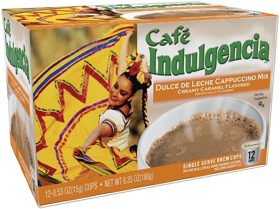 Caf&eacute; Indulgencia Mexican Hot Chocolate, 12 Count (Pack of 6) (Compatible with 2.0 Keurig Brewers) N14