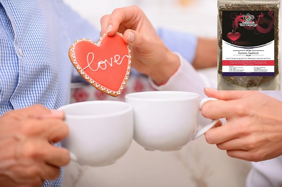 Lovers Instinct Herbal Tea - Libido Enhancing Organic Loose Leaf Herbal Tea &ndash; by Dr. Rosemary&rsquo;s Tea Therapy. Long... N6