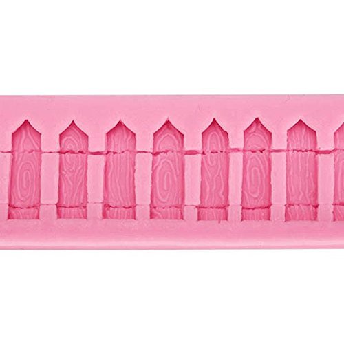 "dipshop Fence Silicone Fondant Mold Cake Decorating Polymer Clay Mould" shopping