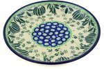 Polmedia Polish Pottery 8-inch Stoneware Plate H2341E Hand Painted from Ceramika Artystyczna in Boleslawiec Poland... N5