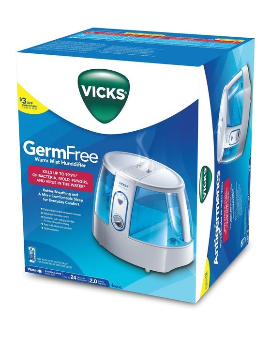 Vicks UV 99.999% Germ Free Humidifier