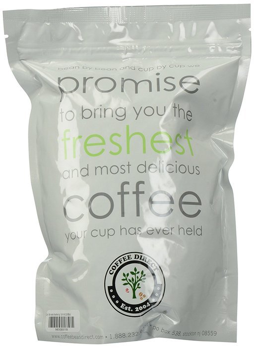 Coffee Bean Direct Dark Sumatra Mandheling, Whole Bean Coffee, 16 Ounce N2