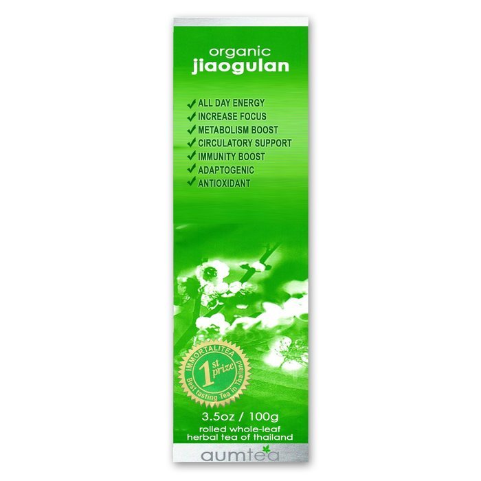 100g (3.5oz) Organic 100% Loose Leaf Jiaogulan Herbal Tea