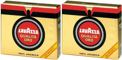 Lavazza: "Qualit&agrave; Oro" Ground Coffee 4 Bricks - 1 Kg (35.27 Oz) [ Italian Import ]