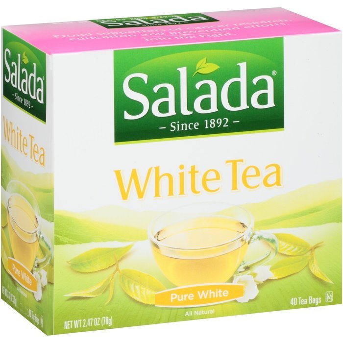 Salada Pure White Tea, 40 ct, 2 pk N10