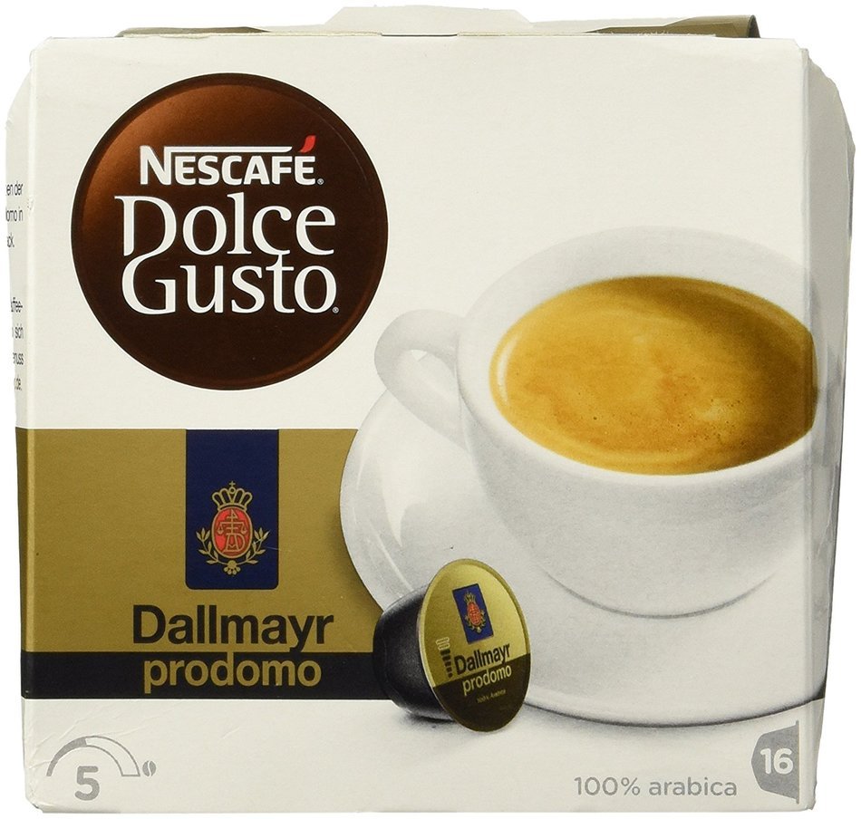Nescafe Dolce Gusto Dallmayr Prodomo 16 Capsules