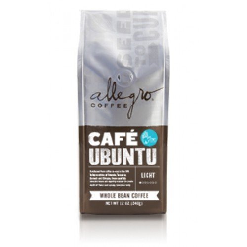 Allegro Whole Bean Coffee, 2-12oz Bags (Organic Breakfast Blend) N19