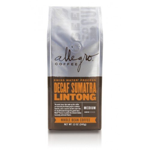 Allegro Whole Bean Coffee, 2-12oz Bags (Organic Breakfast Blend) N22