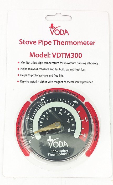 Eco Friendly 3-Blade Heat Powered Stove Fan For Wood Log Burners + Free Stove Thermometer&nbsp; N2