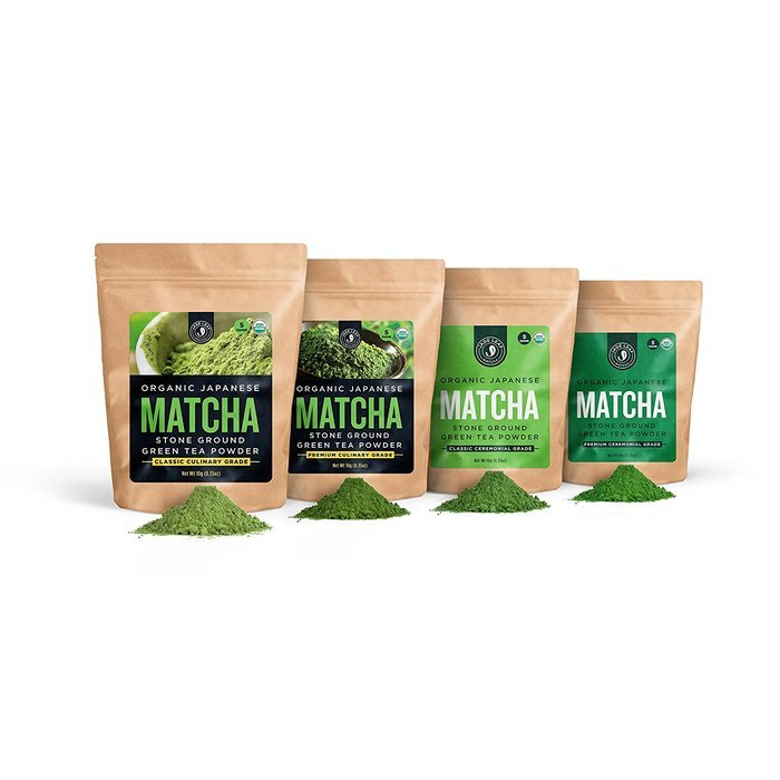 Jade Leaf - Organic Japanese Matcha Green Tea Powder Sample Set