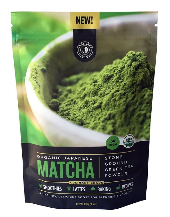 Jade Leaf - Organic Japanese Matcha Green Tea Powder, Culinary Grade (For Blending & Baking) &ndash; [30g Starter Size] N4