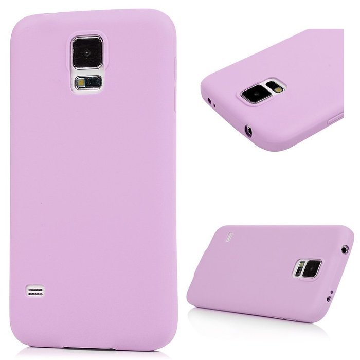 S5 Case,Samsung Galaxy S5 Case (I9600) - Candy Color Series Slim Fit Shock-absorption Drop Protection Soft TPU... N12