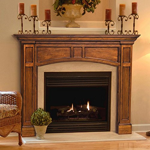 The Vance Fireplace Mantel Surround Finish: Unfinished, Shelf Length: 78.5" N2