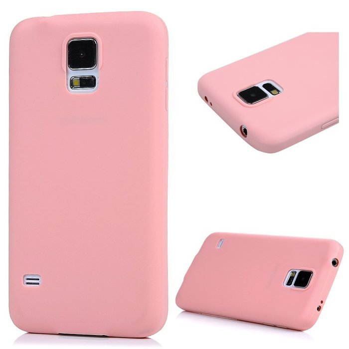 S5 Case,Samsung Galaxy S5 Case (I9600) - Candy Color Series Slim Fit Shock-absorption Drop Protection Soft TPU... N14