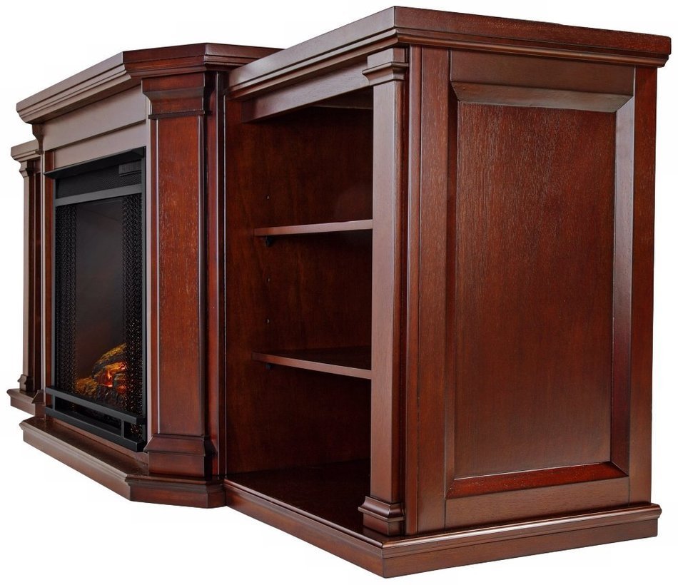 Real Flame Valmont Entertainment Center Electric Fireplace N4