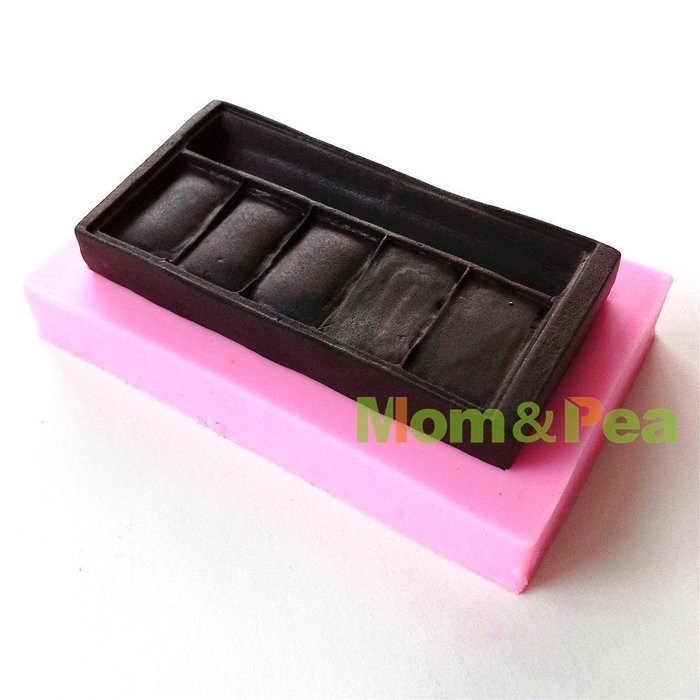 Mom&pea 0614 Eye Shadow Shaped Silicone Mould for Fondant Cake Sugar Paste Cake Decoration 3d Cake Toppers Mold... N4