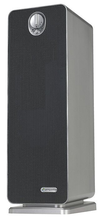 GermGuardian AC4900CA 3-in-1 True HEPA Air Purifier with UV Sanitizer and Odor Reduction, 22-Inch Tower N3