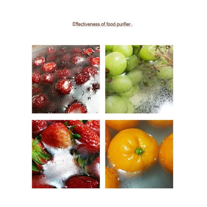 PURIER Eco-Powder Food Cleaner Purifier Eco-Friendly Natural-Materials 1g x 30ea For Fuit Vegetable ~USPS Express
