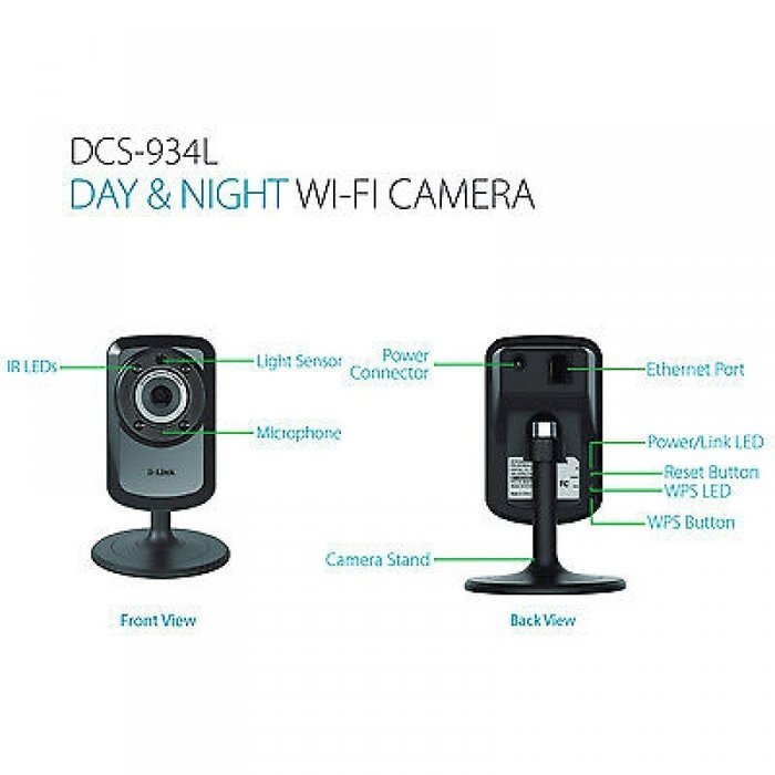 Youzee Wireless Day Night WiFi Network IP Security Camera & Remote View N2
