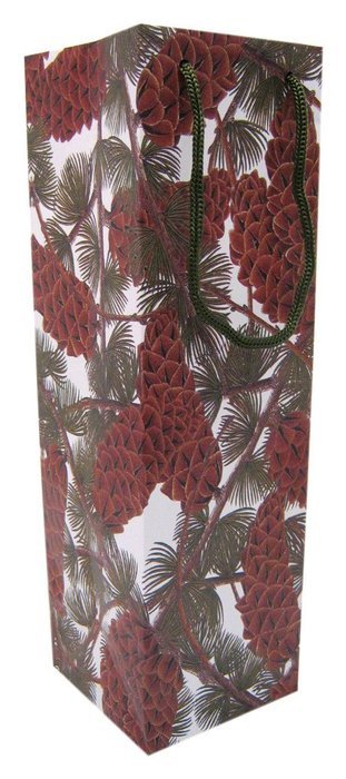 Boston International 6 Count Caskata Studio Bottle Bags, Peony Gold N7