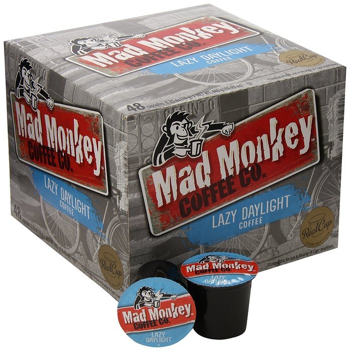 Mad Monkey Coffee Capsules, Swingin Bold, 48 Count N10