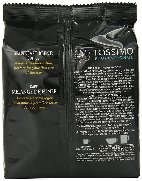 Tassimo Professional Gevalia Breakfast Blend Coffee, 4.96 Ounce