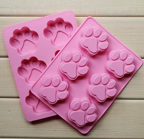 Silicone Cake Mold 6 Holes Cat Claws Shape Cake Bakeware Fondant Soap Mold Kitchen Accessories Cooking Tools