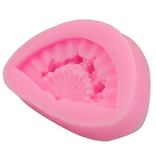 Mr.S Shop Folding Fan Silicone Mold Soap Fondant Cake Decorating Baking Tools,Small Size