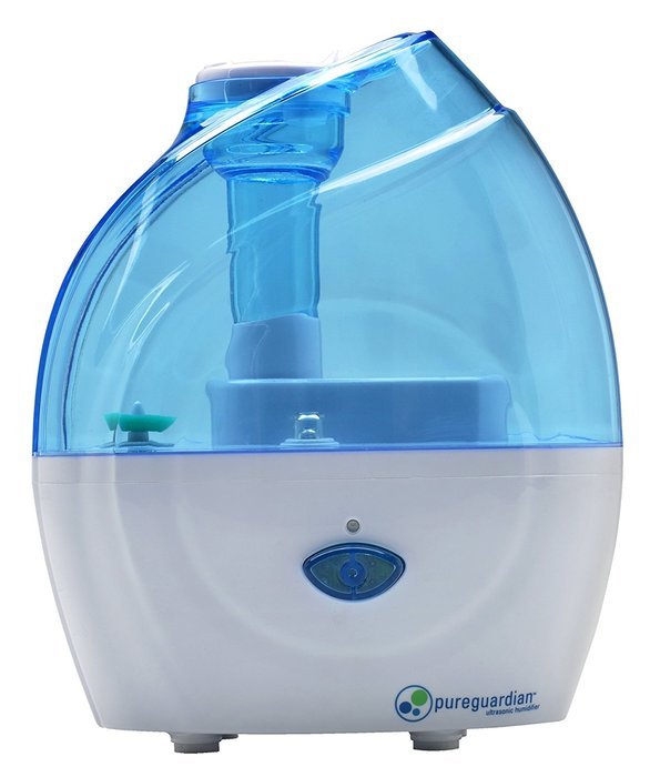 PureGuardian H900P 10-Hour Nursery Cool Mist Humidifier, Pink