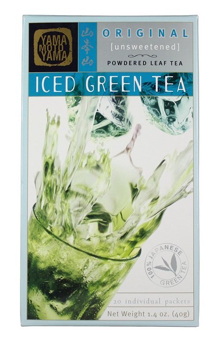 Yamamotoyama Iced Green Tea, Unsweetened, 1.4-Ounce Boxes (Pack of 4) N3