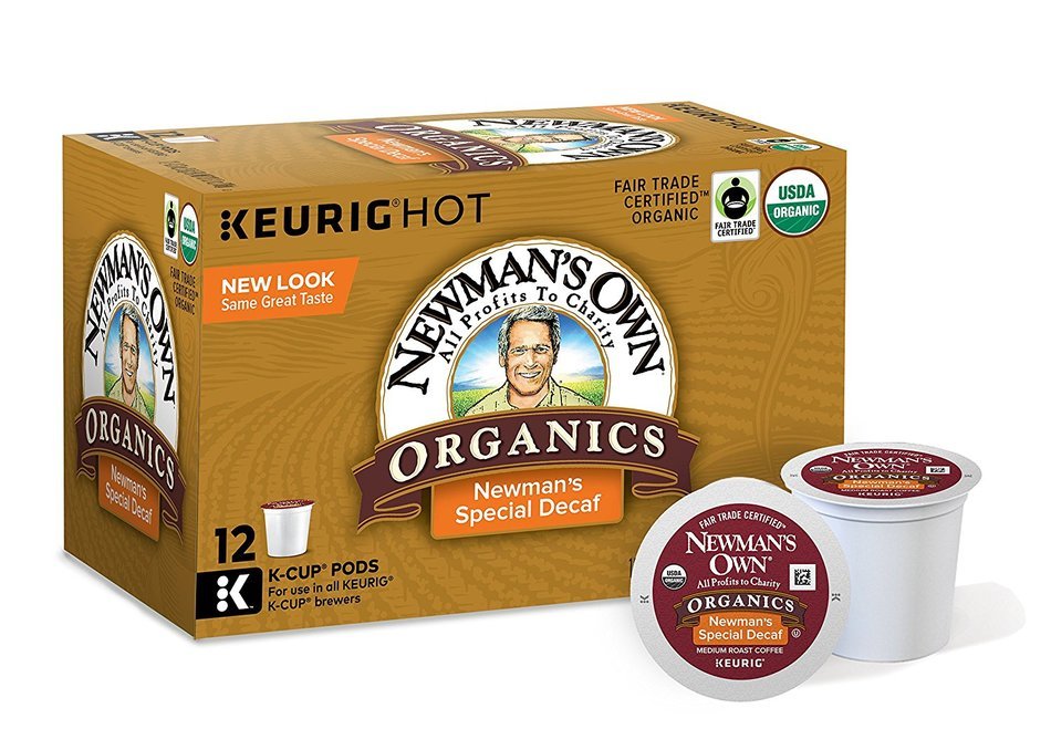 Newman's Own Organics Special Decaf Keurig K-Cups Coffee, 12 Count