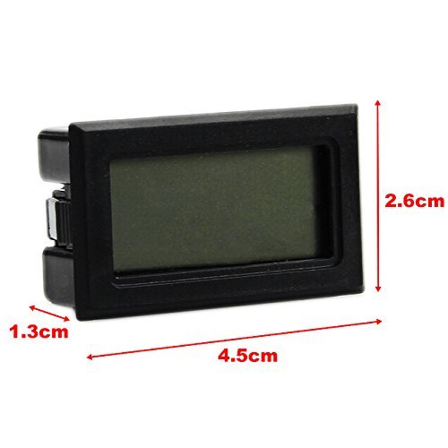 DUOMI Mini Digital LCD Instant-Read Temperature Indoor Humidity Meter Monitor Thermometer Hygrometer N6