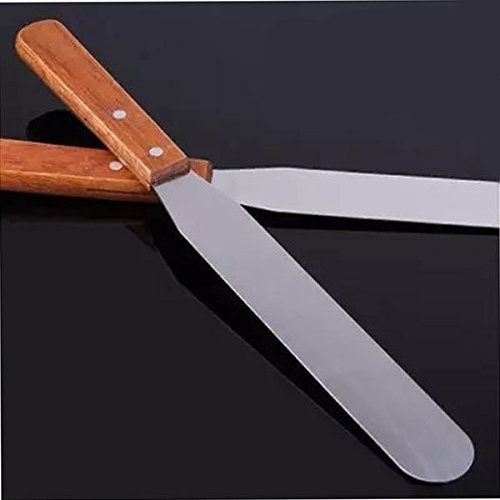 ASDOMO Butter Knife Cream Smooth Knife Cake Spatula Straight Butter Smooth Flat Scraper Blade Spatula Kitchen... N3