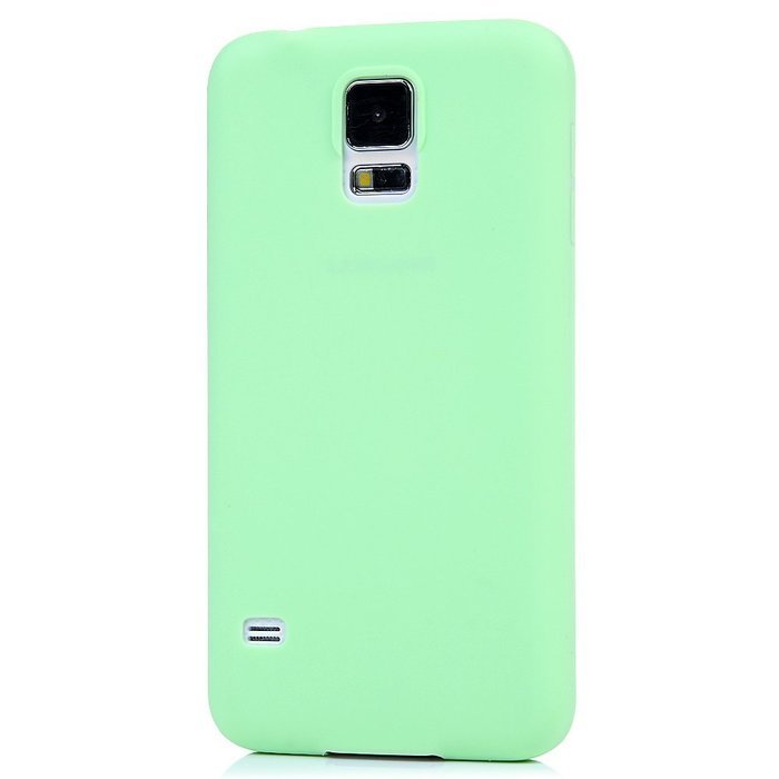 S5 Case,Samsung Galaxy S5 Case (I9600) - Candy Color Series Slim Fit Shock-absorption Drop Protection Soft TPU... N17