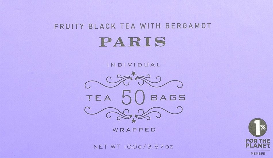 Harney and Sons Tea Bags, Paris, 50 Count (Pack of 2) N2